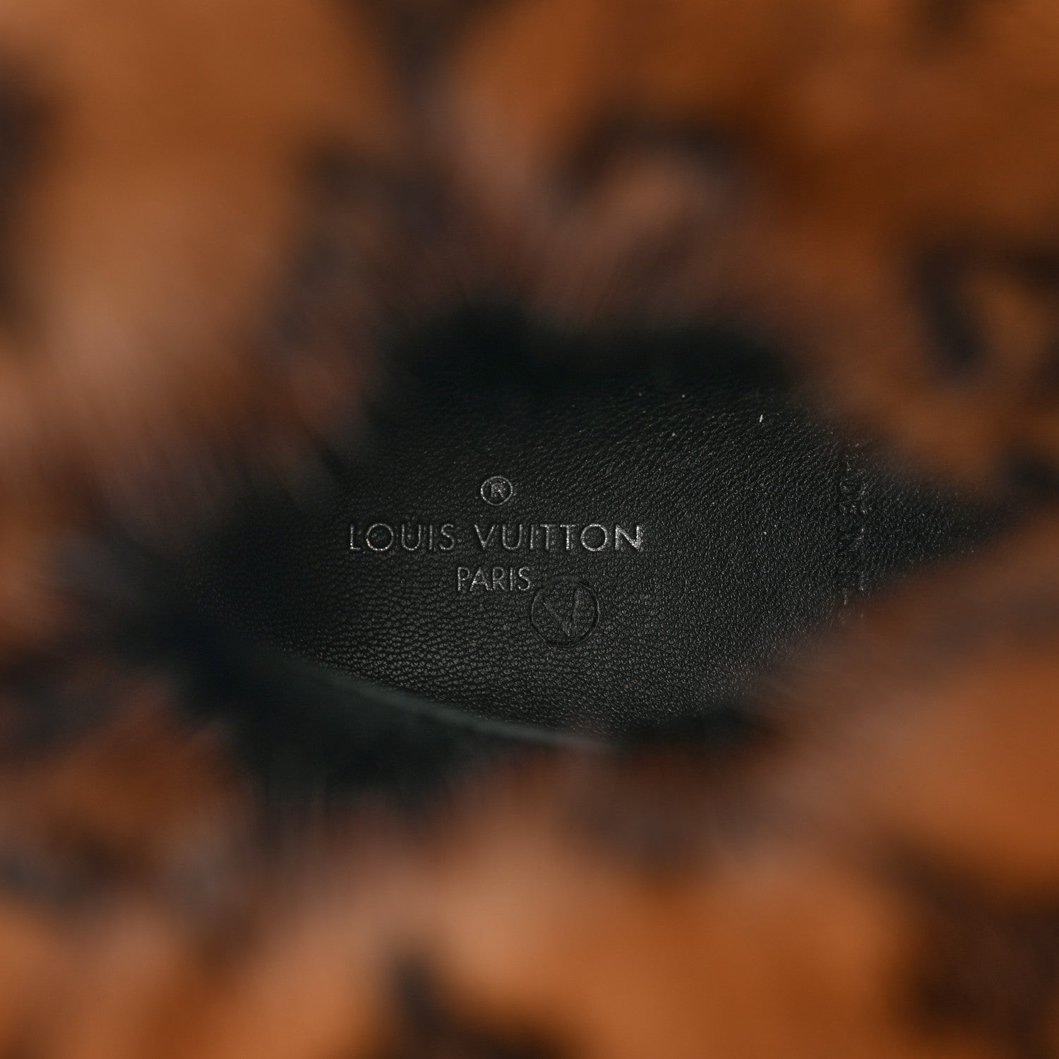 Louis Vuitton Mink Fur Lambskin Quilted Pillow Ankle Boots 38 Black 7 of 7