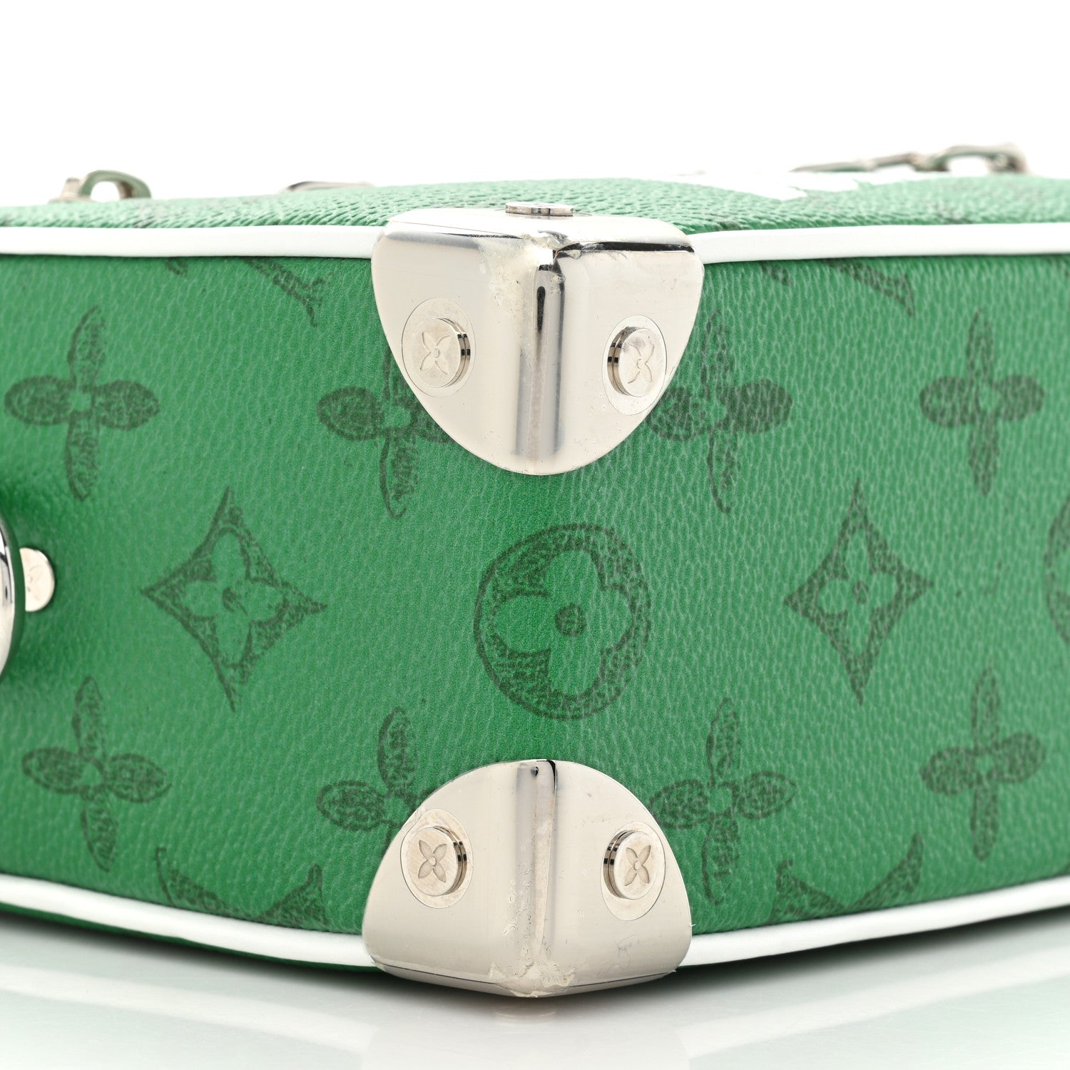 Louis Vuitton Vintage Monogram Everyday LV Mini Soft Trunk Green 9 of 9
