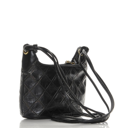 Chanel Lambskin Quilted Tassel Bag Black 3 of 11