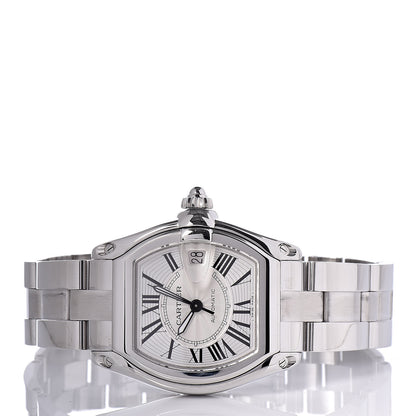 Cartier Stainless Steel 37mm Roadster Automatic Watch 3 of 12