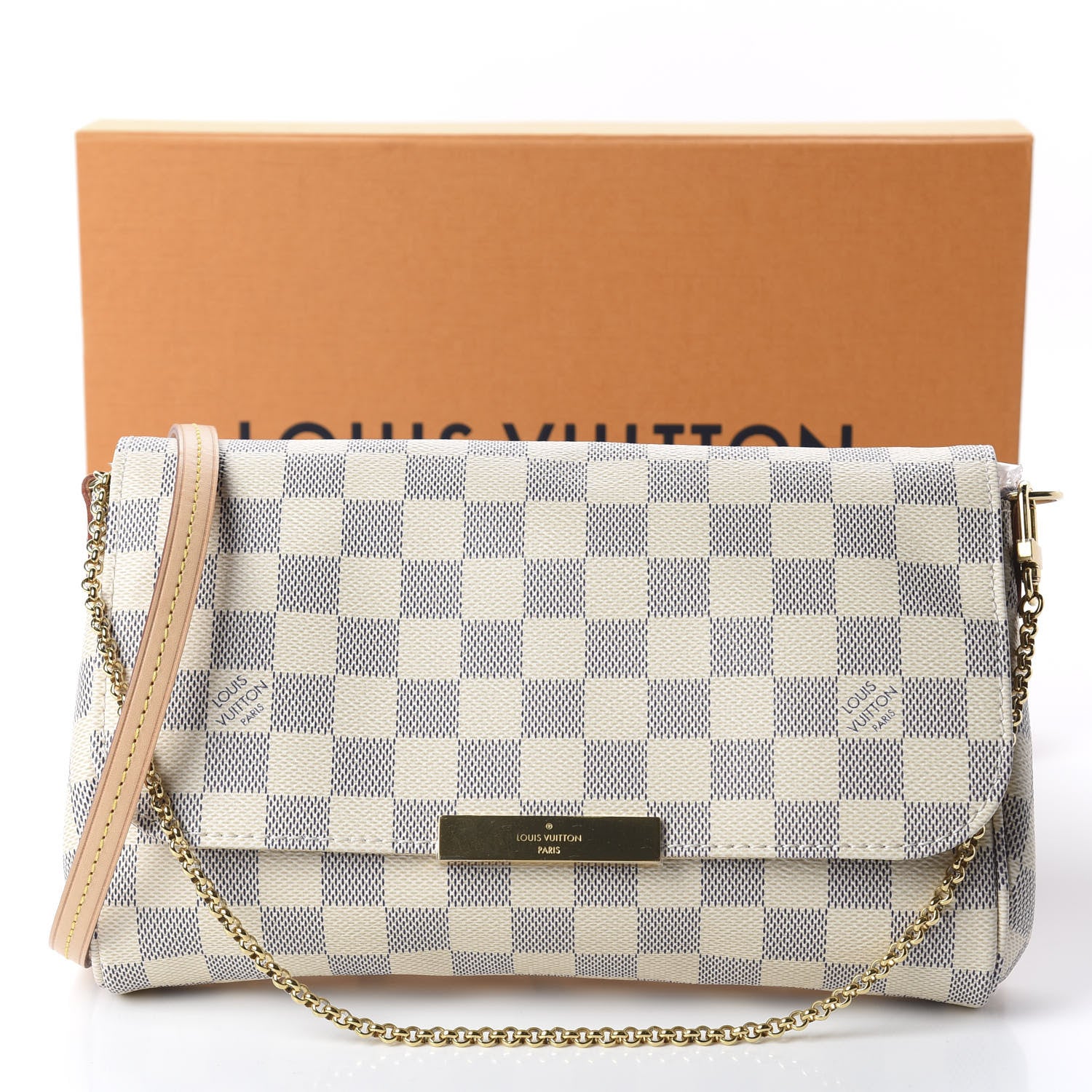 Louis Vuitton Damier Azur Favorite MM 11 of 11