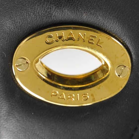 Chanel Lambskin Jumbo Flap Black 11 of 12