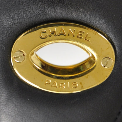 Chanel Lambskin Jumbo Flap Black 11 of 12