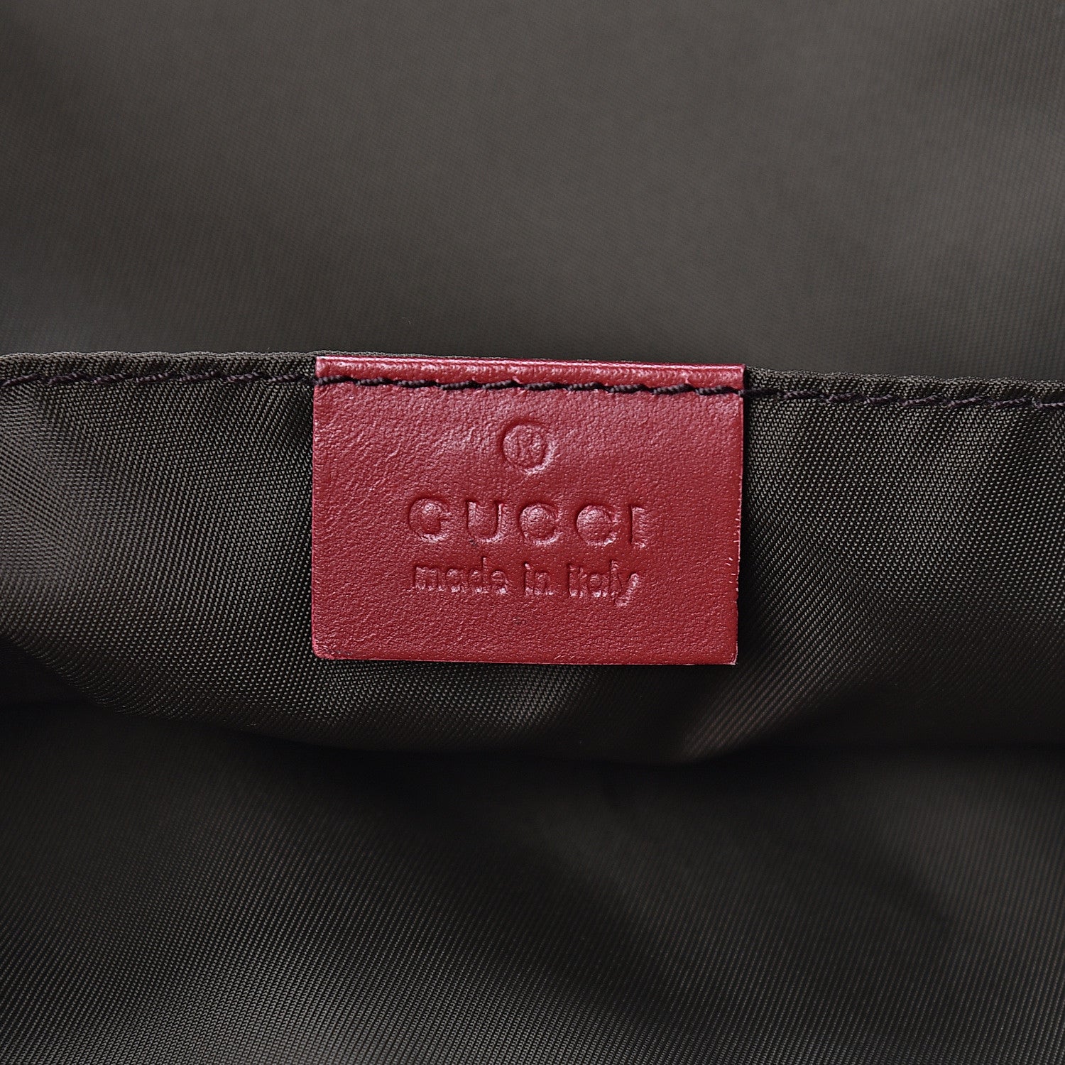 Gucci GG Monogram Medium Web Handle Vertical Tote Red 6 of 13
