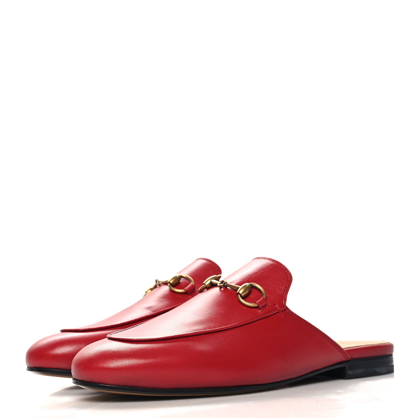 Malaga Kid Womens Princetown Slippers 37 Hibiscus Red