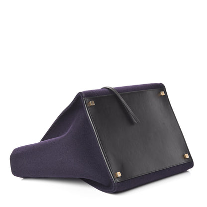 Celine Felt Medium Phantom Luggage Navy 3 of 8