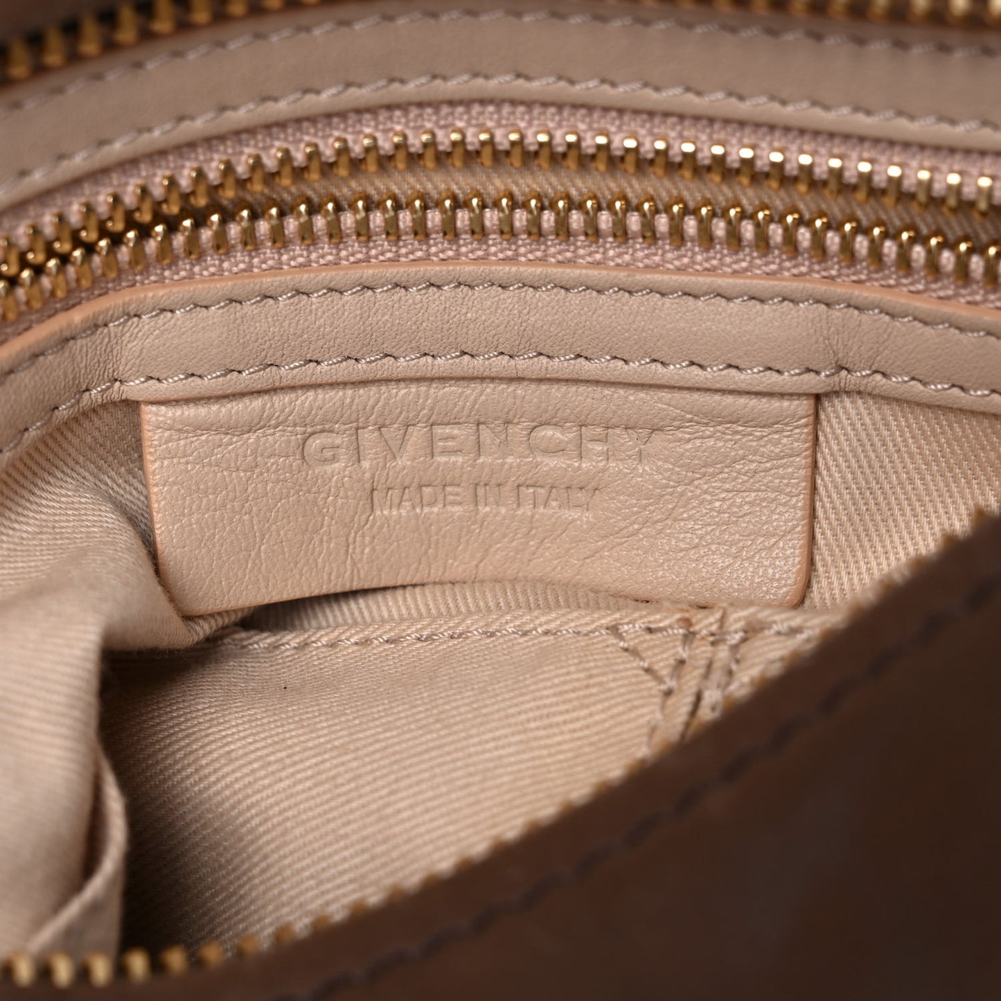 Mink Lambskin Small Pandora Brown