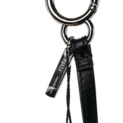 Fendi Fox Fur Monster Flowery Mini Bag Bug Charm Viola Acqua Multicolor 5 of 6