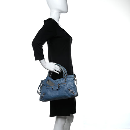 Balenciaga Agneau Giant 12 Rose Gold Hardware First Atlantique 2 of 22
