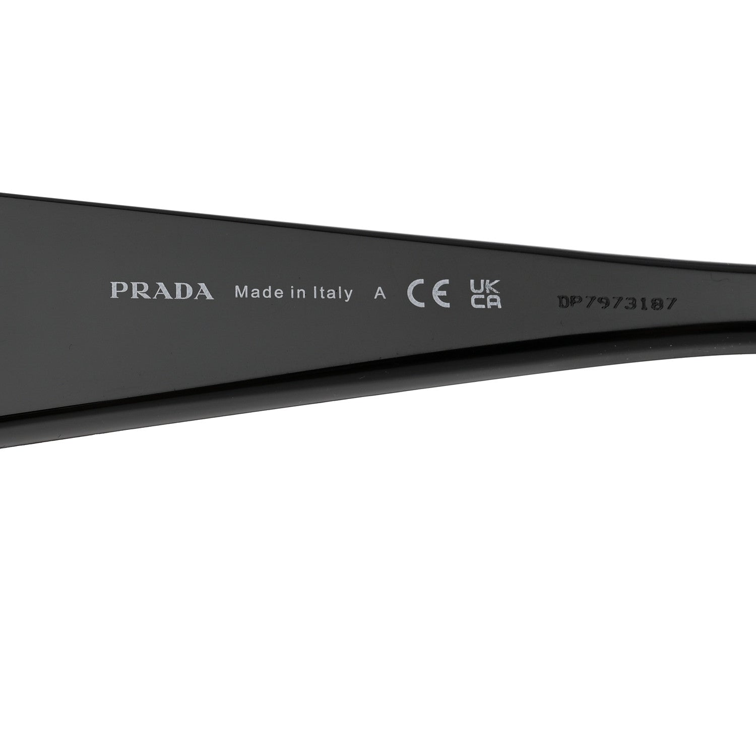 Prada Acetate Runway Sunglasses SPR 25Y Slate Gray 6 of 8