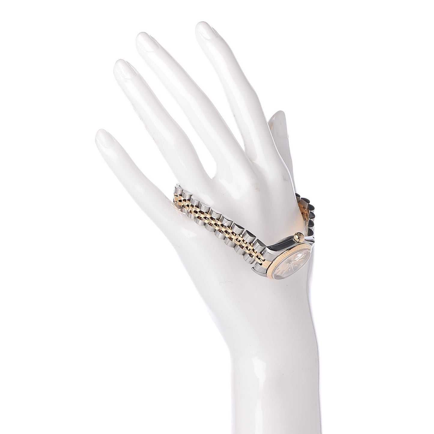 Stainless Steel 18K Yellow Gold 26mm Oyster Perpetual Datejust Watch Champagne 69173