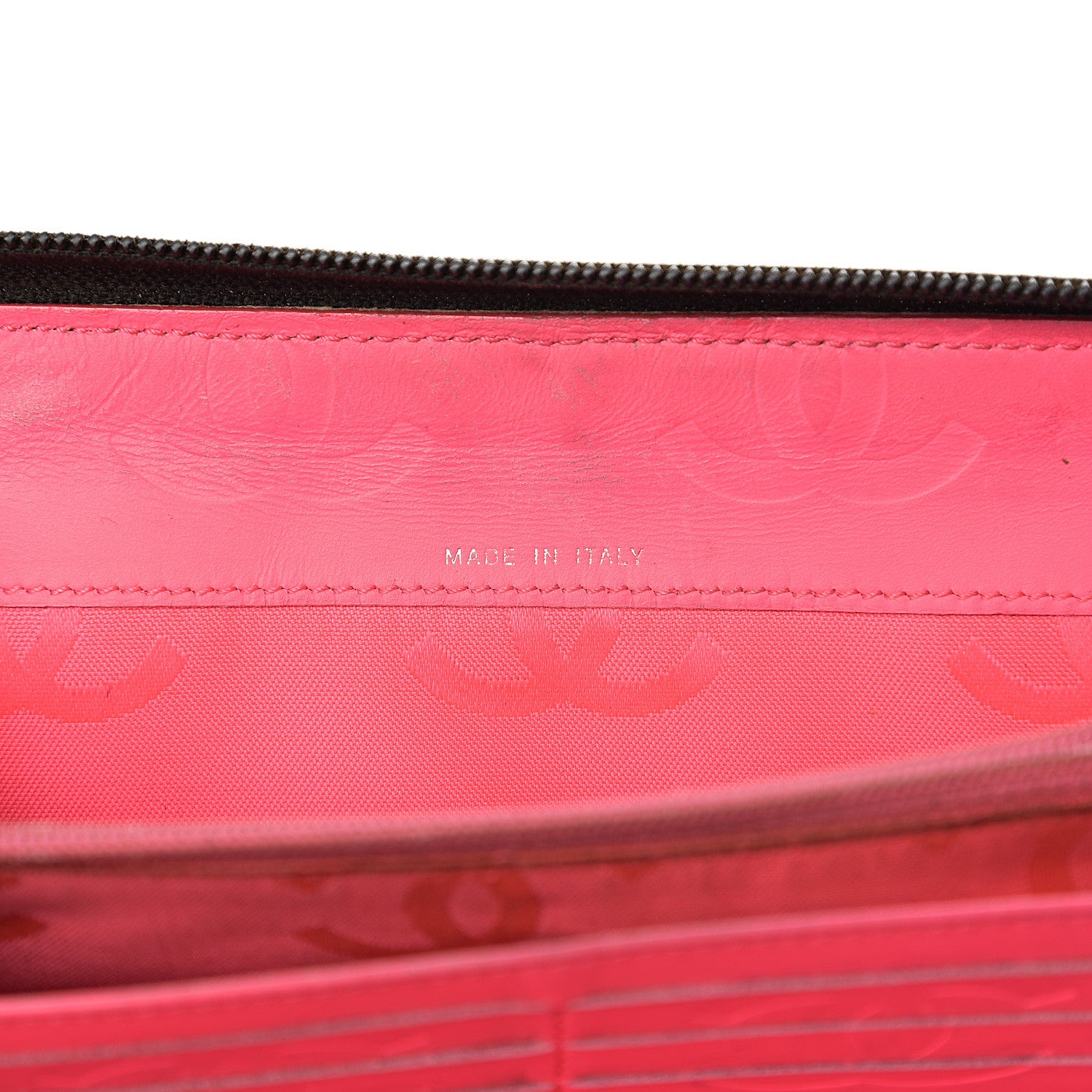 Chanel Calfskin Cambon Zip Around Organizer Wallet Black 10 of 16