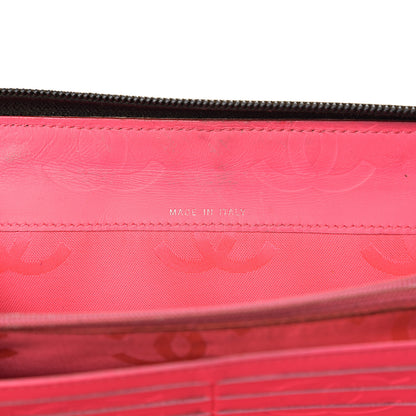 Chanel Calfskin Cambon Zip Around Organizer Wallet Black 10 of 16