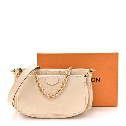 Louis Vuitton Empreinte Monogram Giant Multi Pochette Accessories Cream 11 of 11