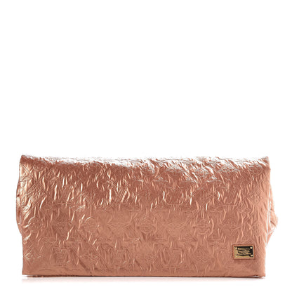 Louis Vuitton Jacquard Quilted Monogram Limelight Clutch GM Rose Gold 1 of 7