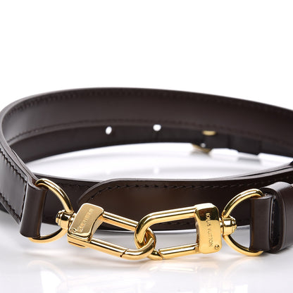 Louis Vuitton Calfskin Adjustable Speedy Bandouliere 40 Shoulder Strap Brown 2 of 3