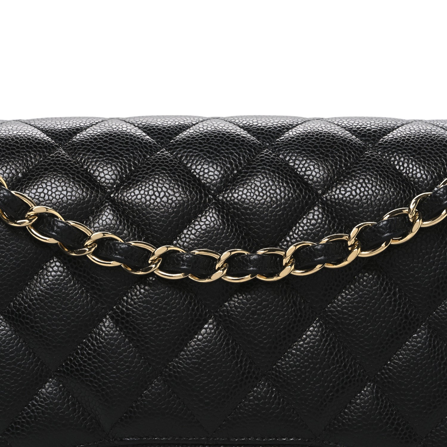 Chanel Caviar Quilted Jumbo Double Flap Black 7 of 11
