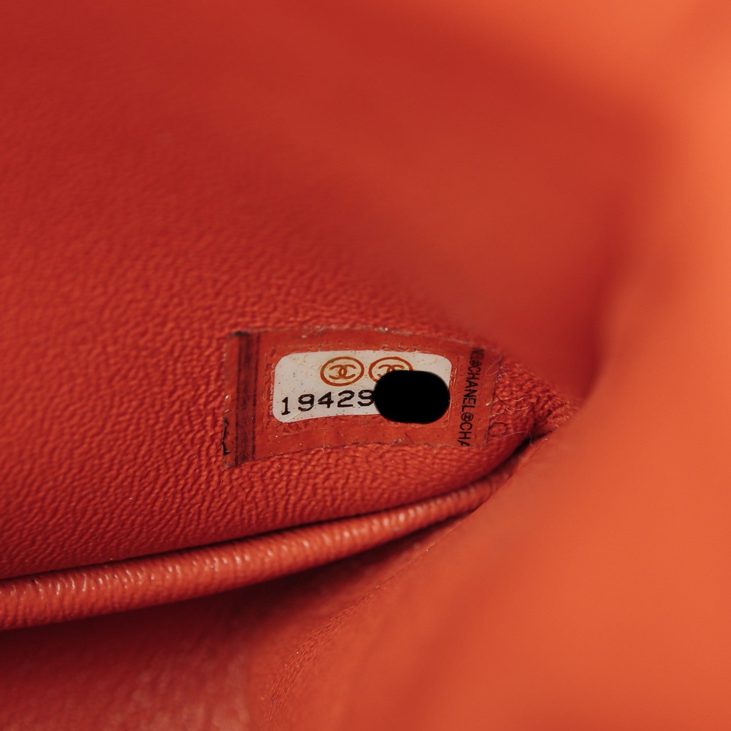 Chanel Lambskin Quilted Jumbo Double Flap Coral 7 of 10