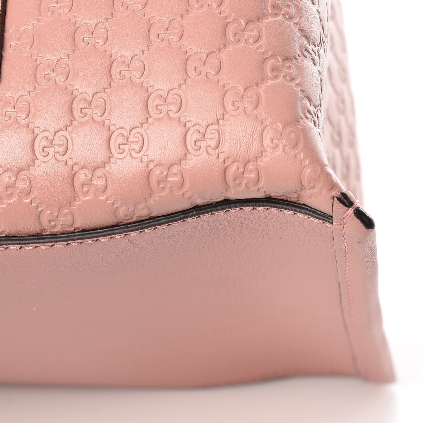 Soft Microguccissima Medium Tote Soft Pink