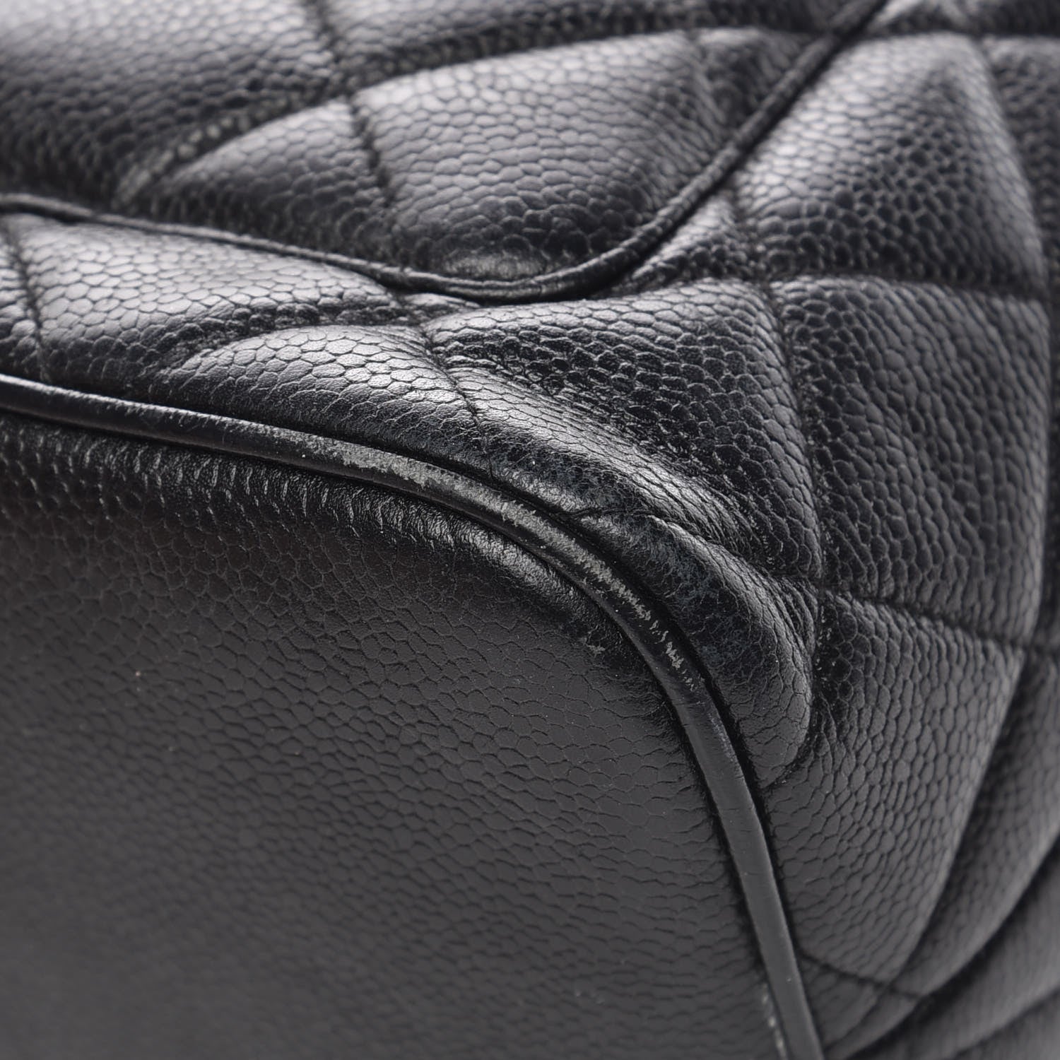 Chanel Caviar Quilted Medallion Tote Black 13 of 16