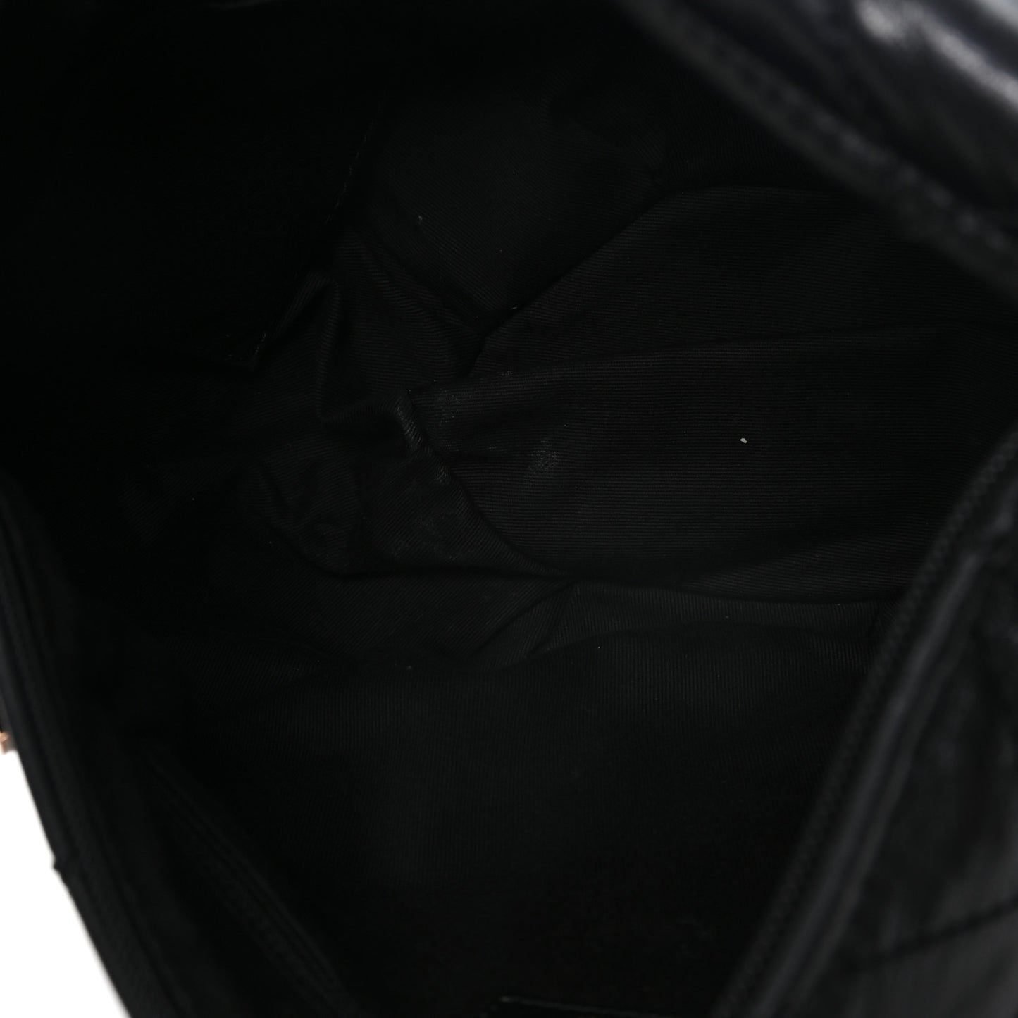 Lambskin Quilted Cloudy Bundle Hobo Black