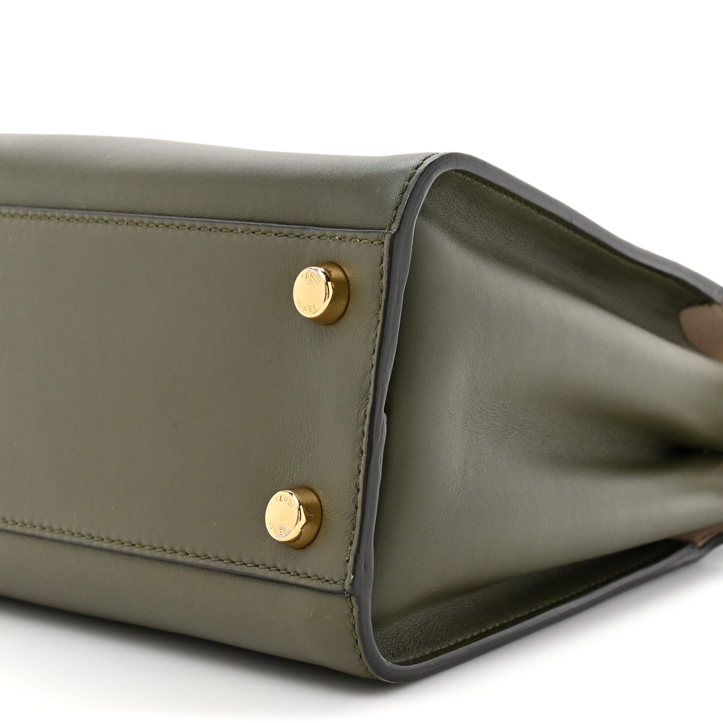 Vitello Tahiti Burro Medium Peekaboo Iconic Essentially Satchel Asparago Camelia