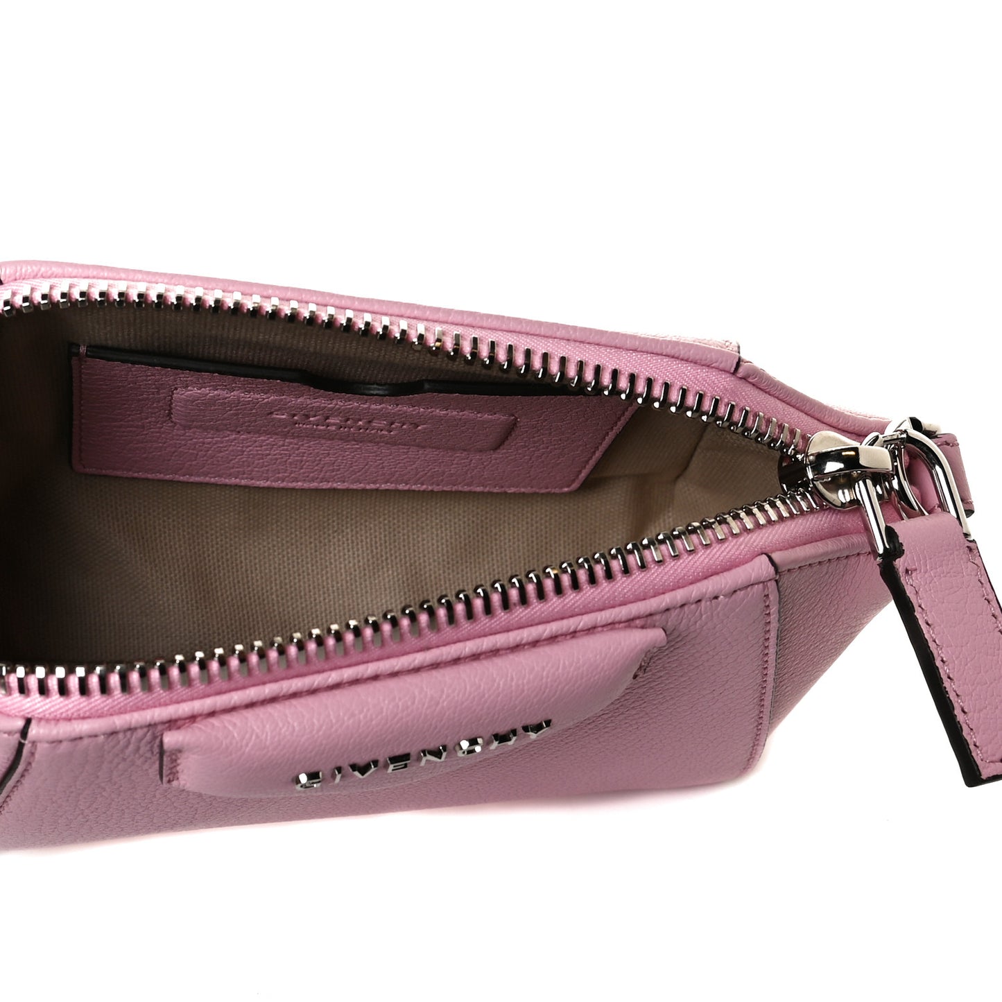 Sugar Goatskin Nano Antigona Bright Pink