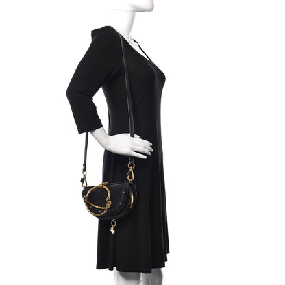 Chloe Calfskin Small Nile Bracelet Minaudiere Bag Black 2 of 13