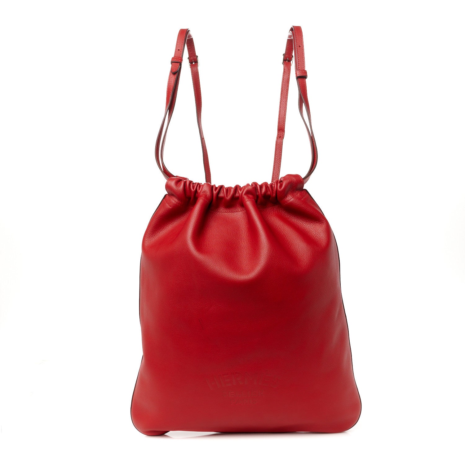 Hermes Cheri Calfskin Bridado Backpack De Coeur 1 of 11