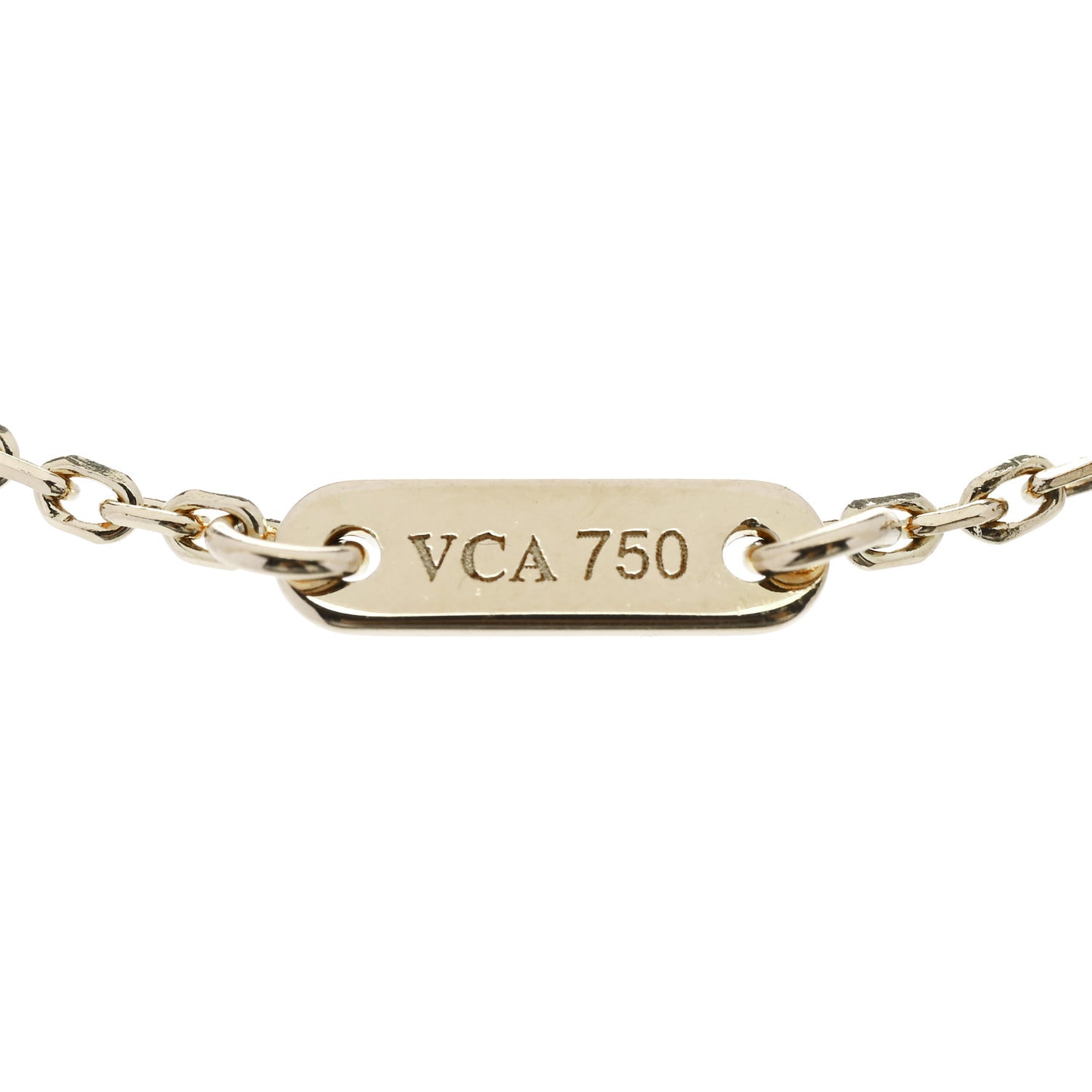 18K Yellow Gold Mother Of Pearl Sweet Alhambra Heart Bracelet