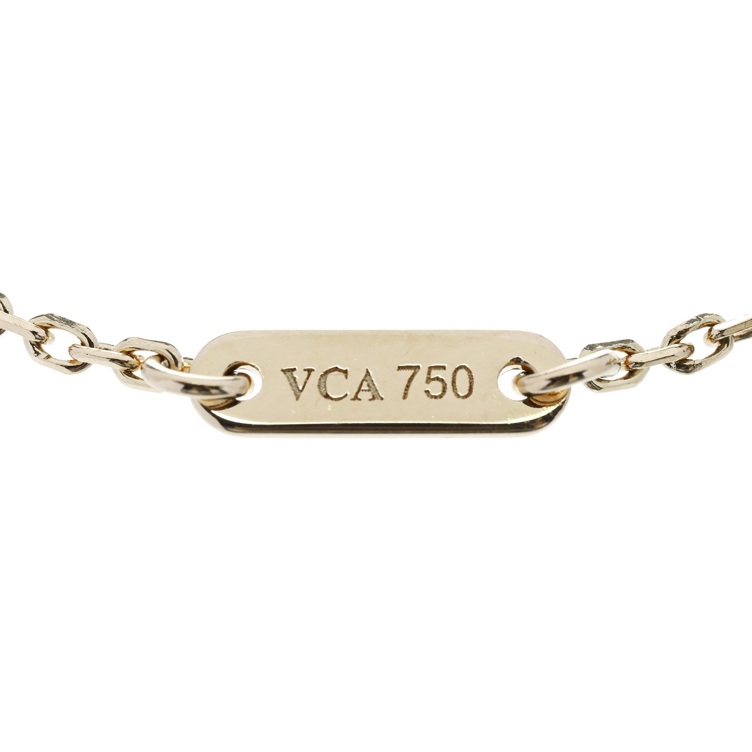 Van Cleef & Arpels 18K Yellow Gold Mother Of Pearl Sweet Alhambra Heart Bracelet 3 of 5