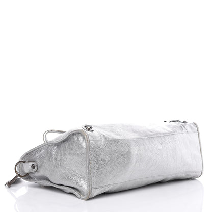 Balenciaga Agneau Classic Hardware City Gris Aluminum 4 of 11