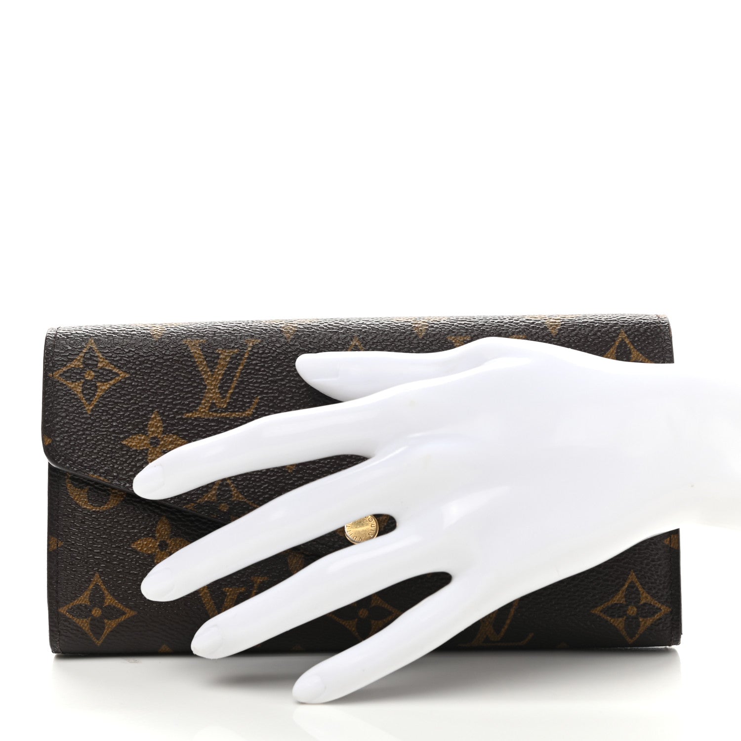 Louis Vuitton Monogram Sarah Wallet NM 2 of 7
