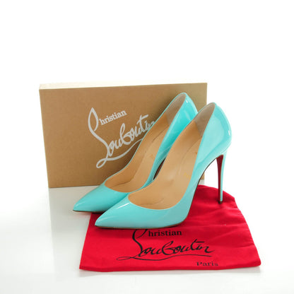 Christian Louboutin Patent Pigalle Follies 100 Pumps 41 Opaline 7 of 11