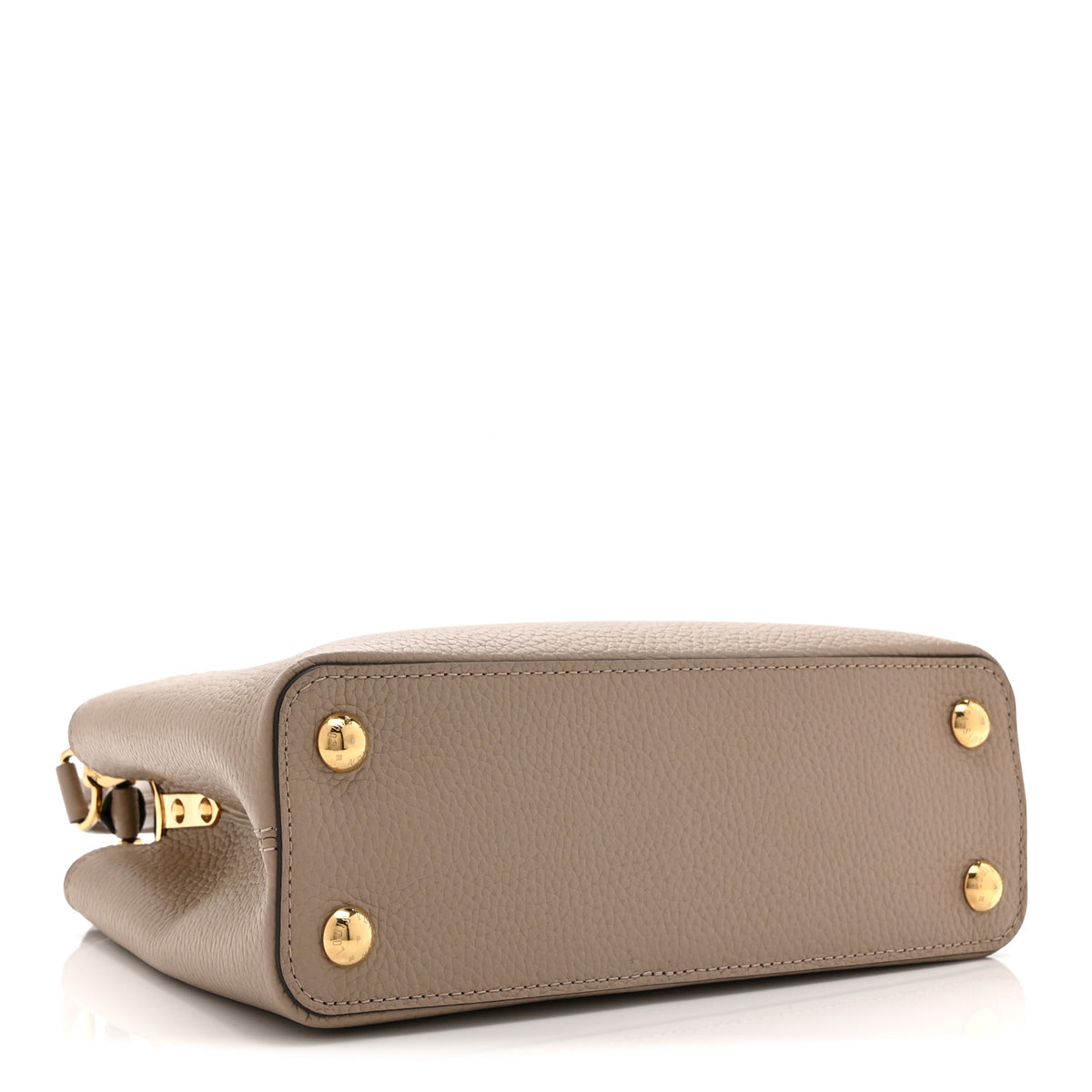 Louis Vuitton Taurillon Capucines BB Galet 4 of 10