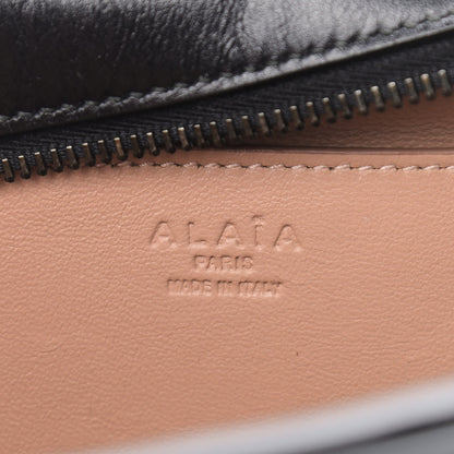 Alaia Calfskin Laser Cut Camera Bag Black 6 of 8