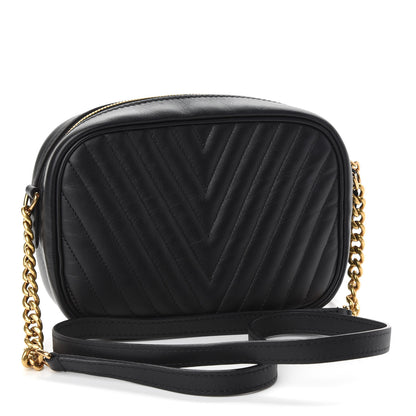 Louis Vuitton Calfskin New Wave Camera Bag Black 3 of 9