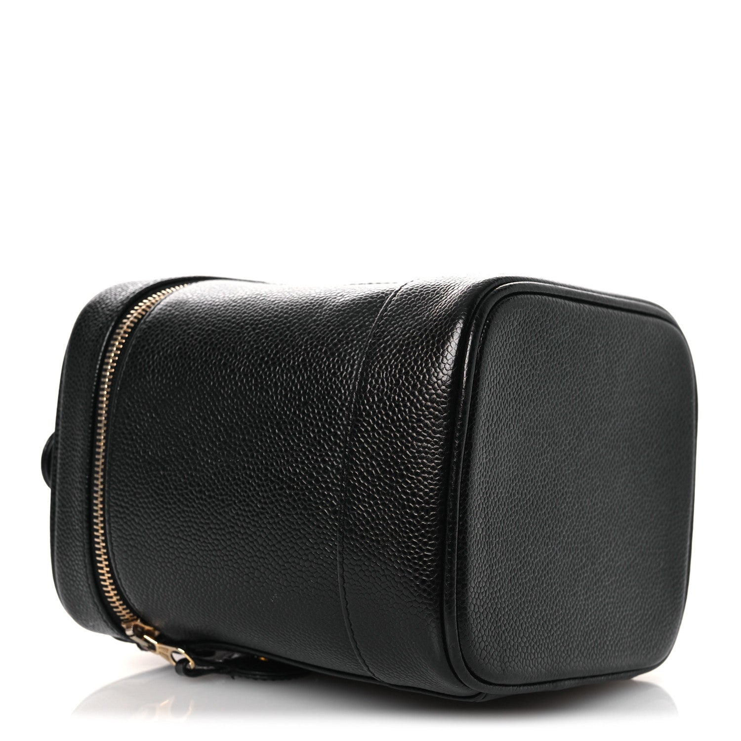 Chanel Caviar Vanity Cosmetic Case Black 4 of 13