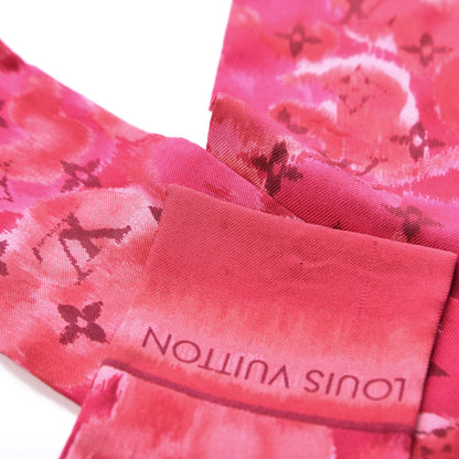 Louis Vuitton Silk Monogram Ikat Summer Bandeau Rose Indien 5 of 6