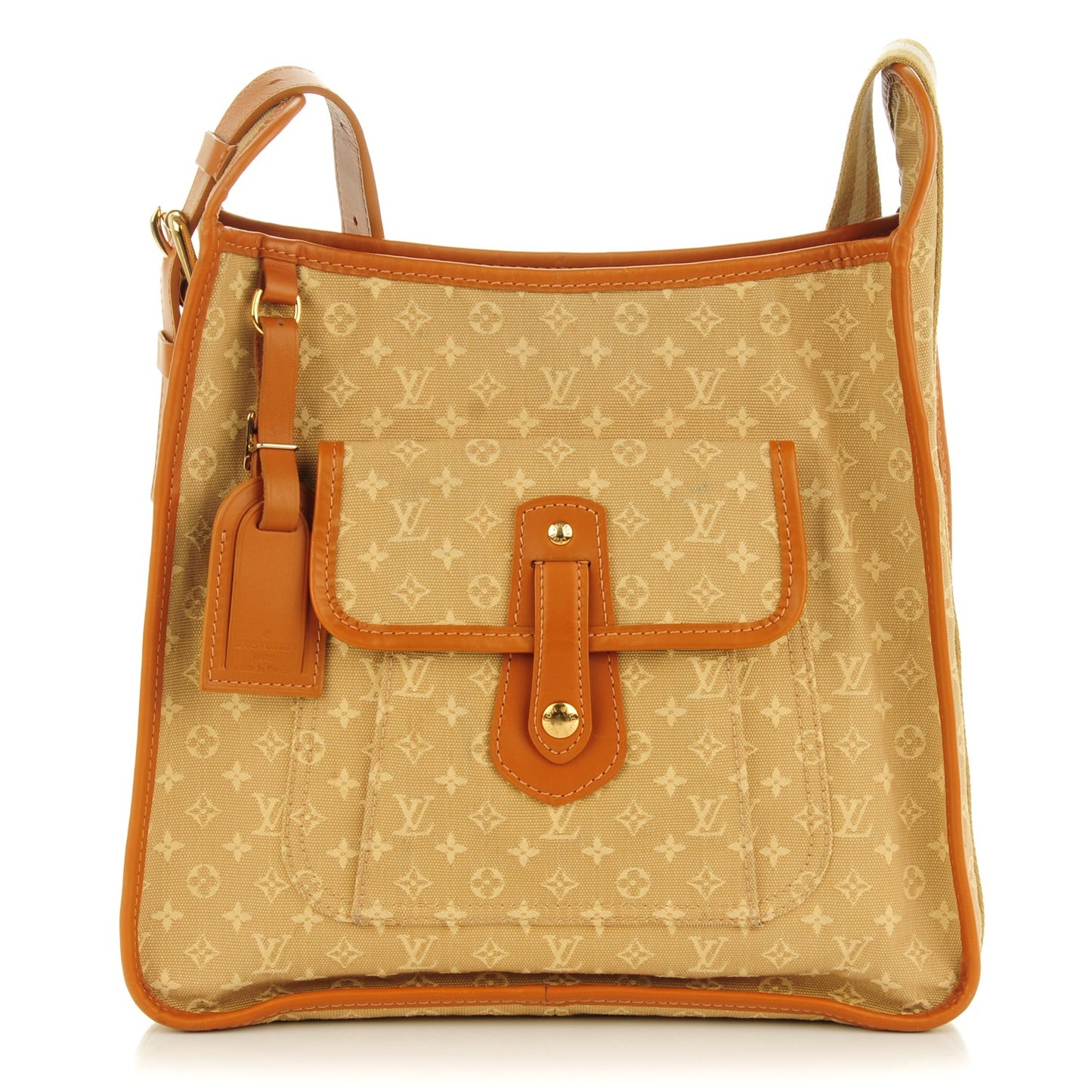 Mini Monogram Besace Mary Kate Beige
