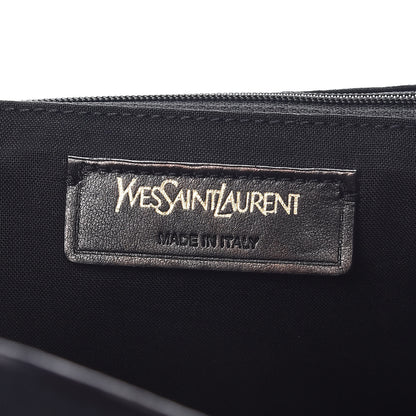 Saint Laurent Sheepskin Medium Cabas ChYc Navy 7 of 15