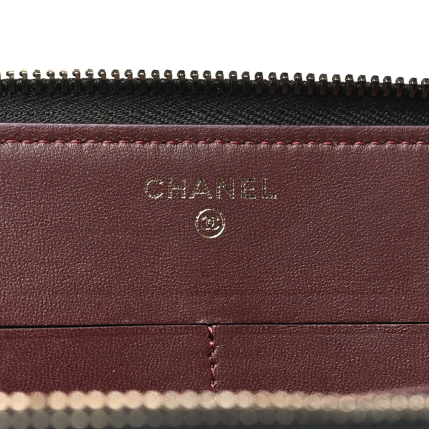 Lambskin Quilted Travel Case Black