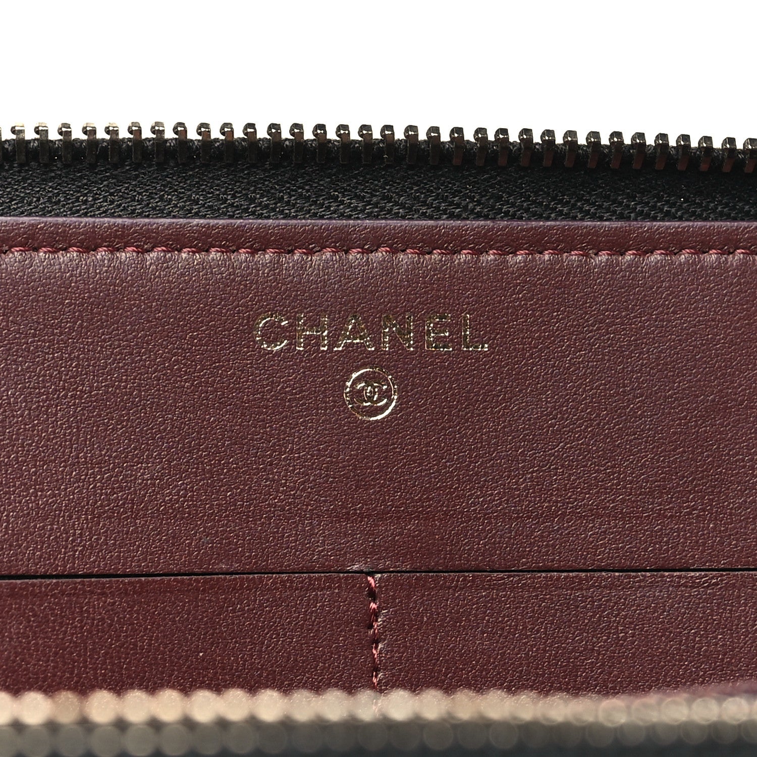 Chanel Lambskin Quilted Travel Case Black 6 of 10