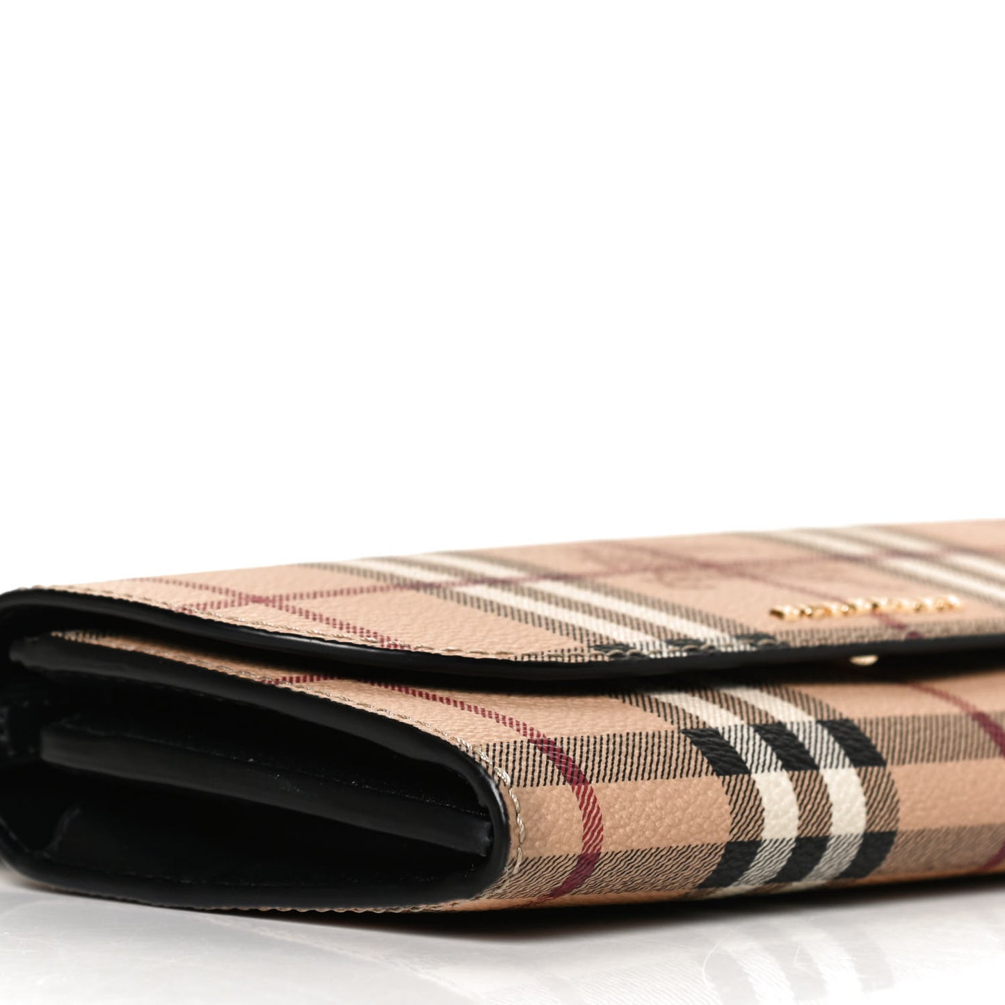Haymarket Check Henley Wallet On Chain Black