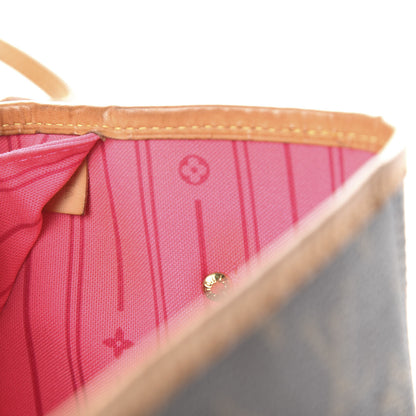 Louis Vuitton Monogram Roses Neverfull MM 9 of 10