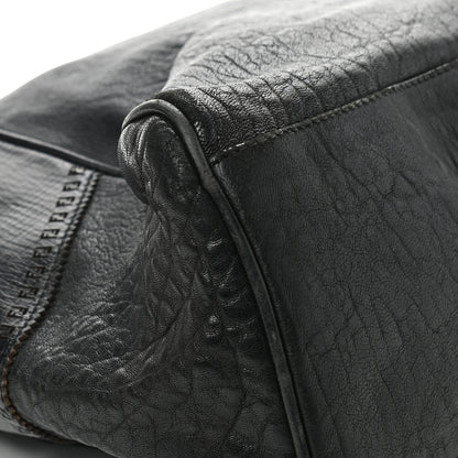 Fendi Distressed Lambskin Large Bag De Jour Tote Black 12 of 13