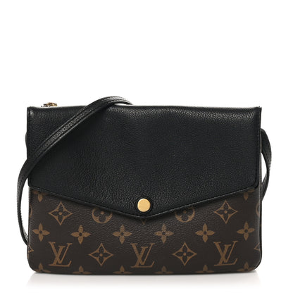 Louis Vuitton Monogram Twice Pochette Black 1 of 10