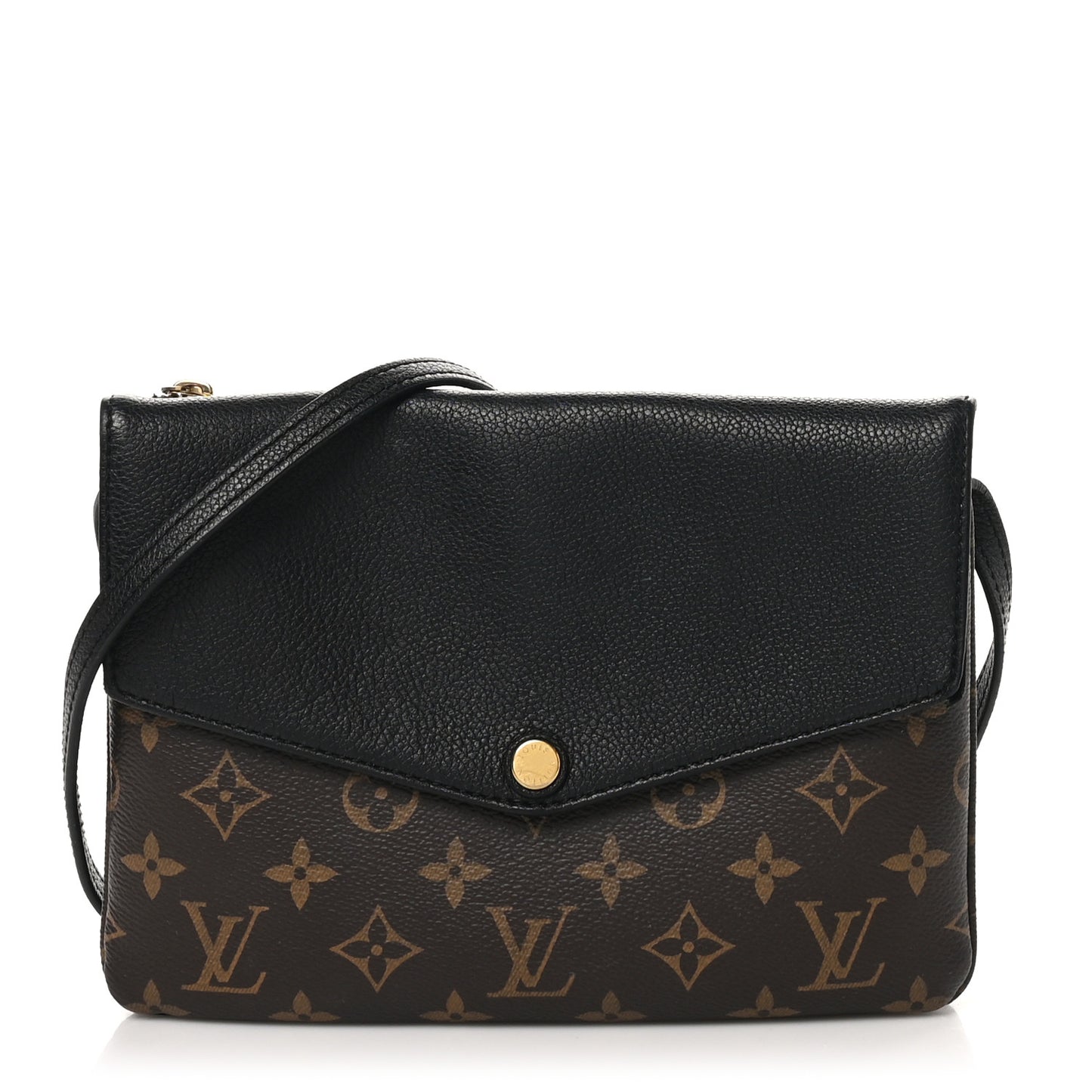 Monogram Twice Pochette Black
