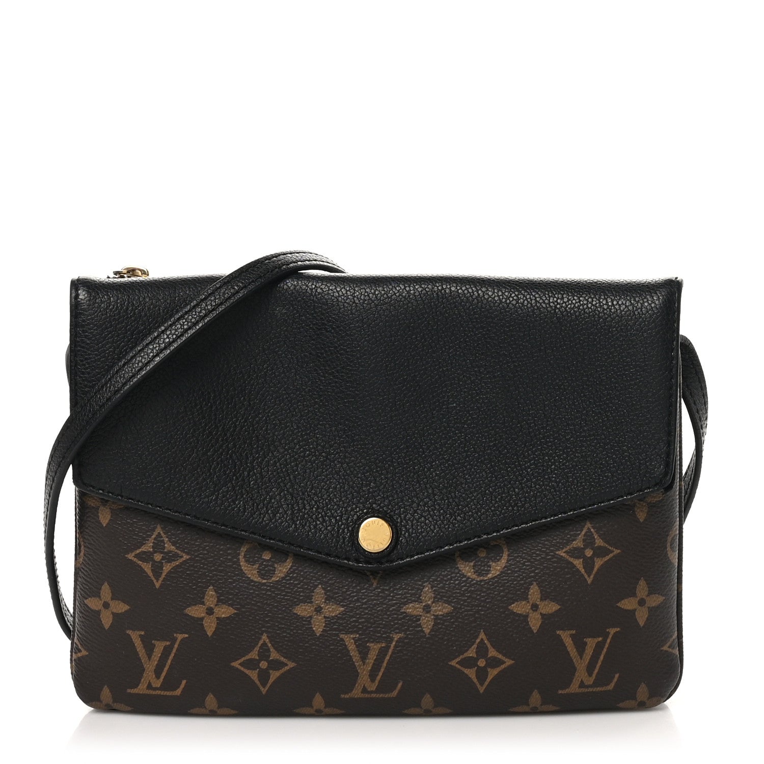 Louis Vuitton Monogram Twice Pochette Black 1 of 10