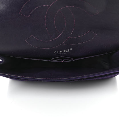 Chanel Jersey Quilted 2.55 Reissue 227 Flap Dark Purple 4 of 4